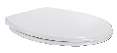 TAILORED OMNI WHITE STANDARD ROUND SHAPED SOFT CLOSE TOP/BOTTOM FIX TOILET SEAT, 6101 TAILORED OMNI WHITE STANDARD ROUND SHAPED SOFT CLOSE TOP/BOTTOM FIX TOILET SEAT, 6101
